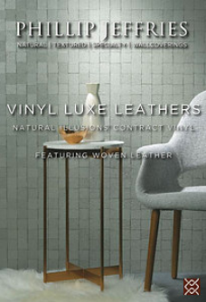 Phillip Jeffries Vinyl Luxe Leathers Wallpaper